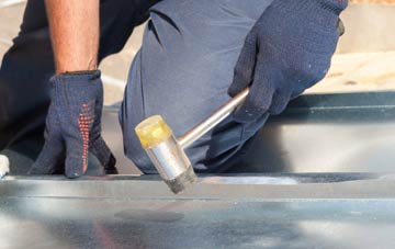 Bont Goch Or Elerch metal flat roofing repairs
